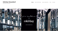 Desktop Screenshot of d-milchbar.com